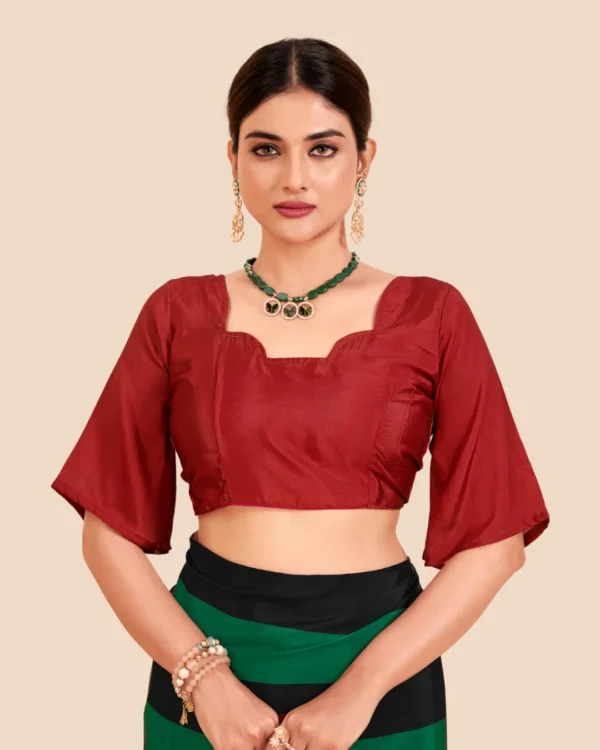 Red Floret Blouse