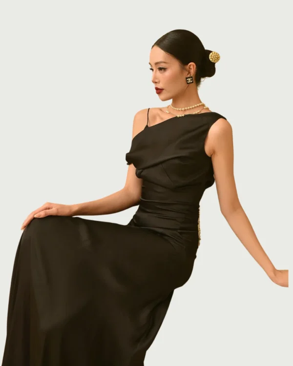 Bond Girl Black Dress
