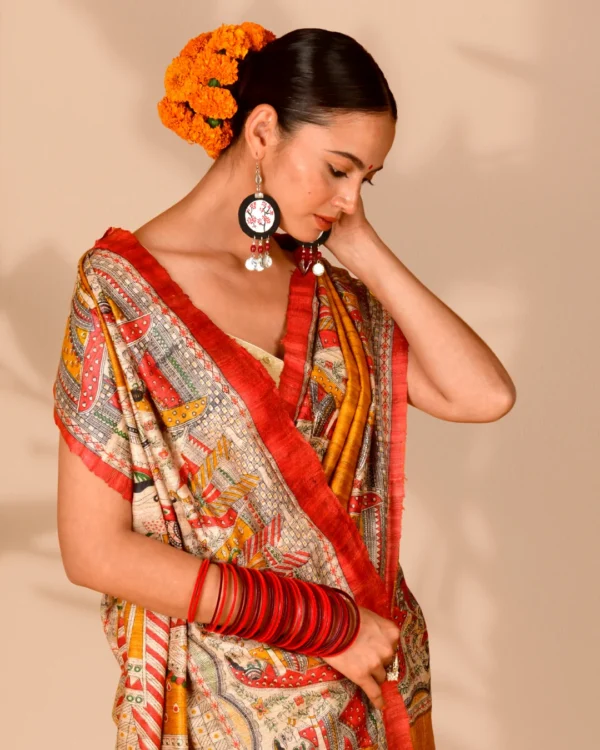 Kalamkari Designer Saree