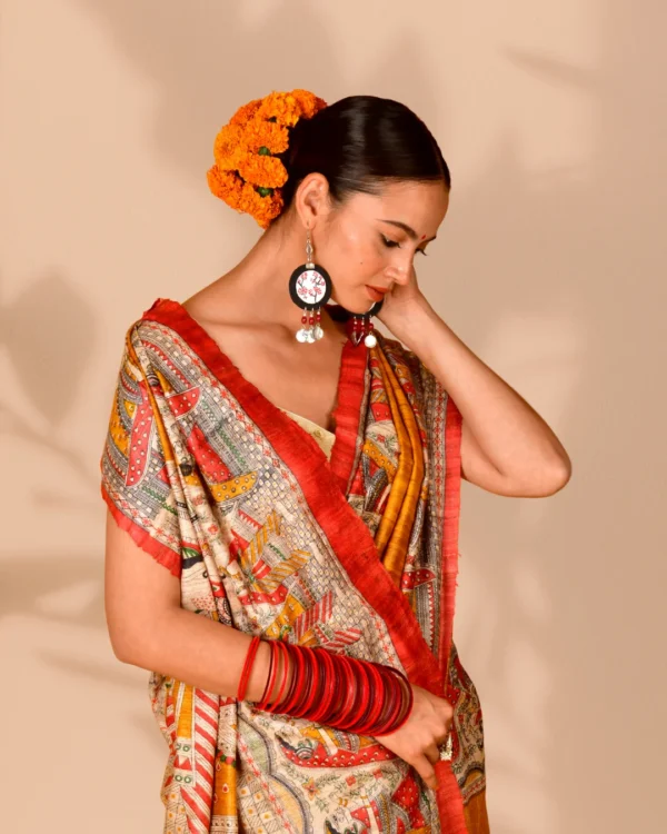Kalamkari Designer Saree