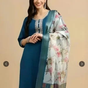 Women floral kurtha set 1