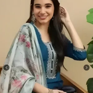 Women floral kurtha set 2